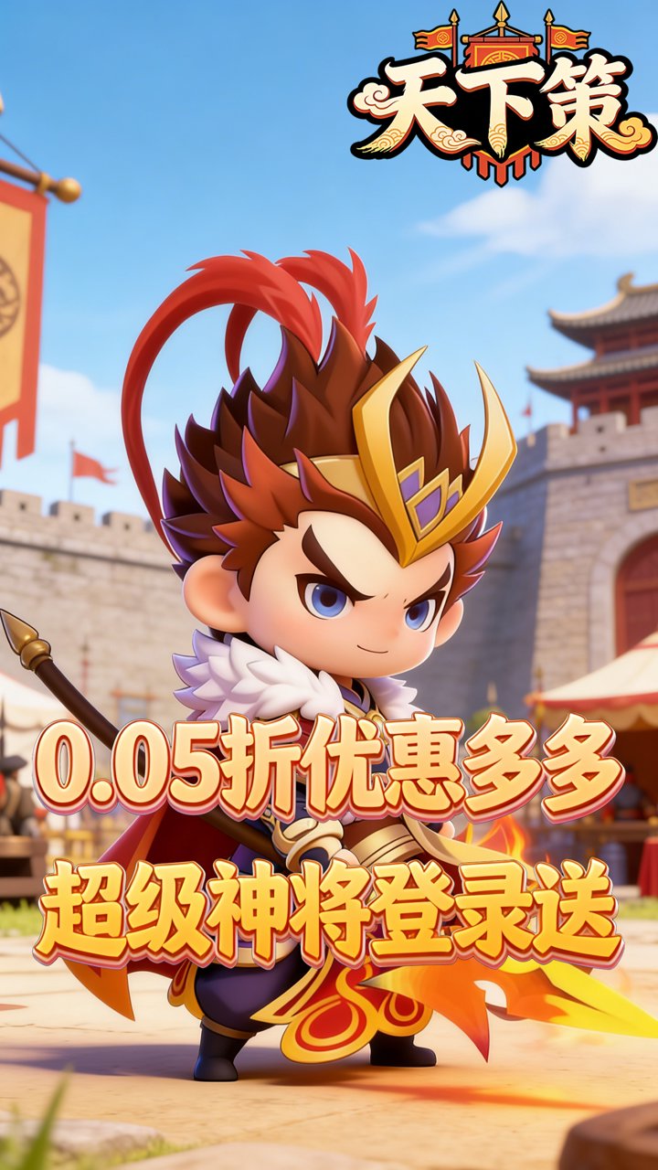 天下策(0.05折霸道武将)